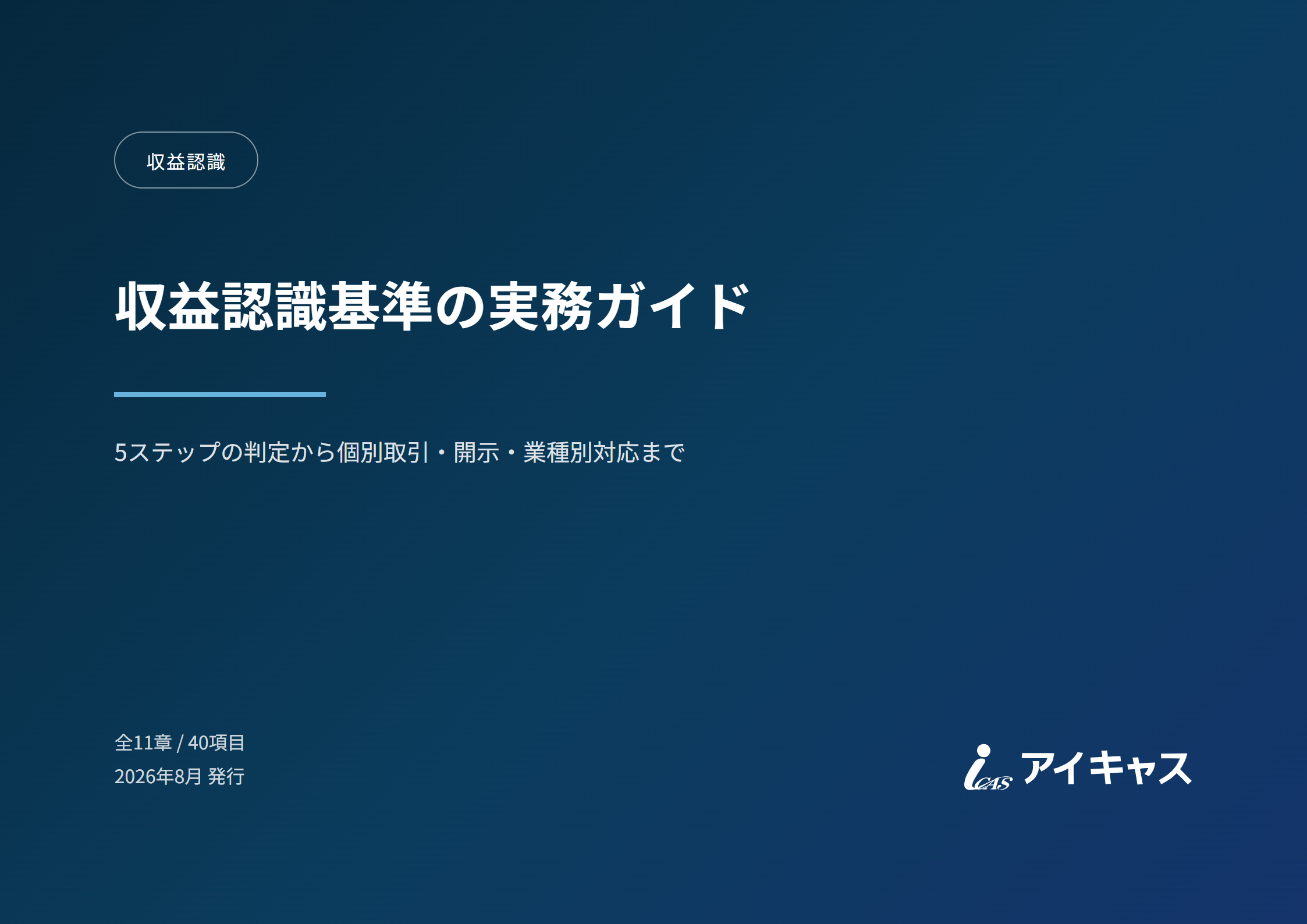収益認識基準の実務ガイド